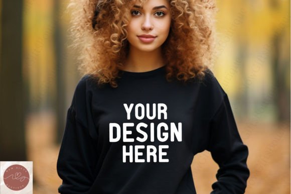 Fall Sweatshirt Mockup: Graphics for Hoodies