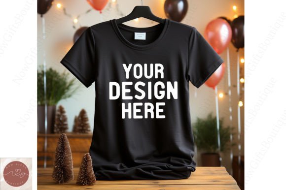 Happy New Year Men Mockup 34: Graphics for T-Shirts
