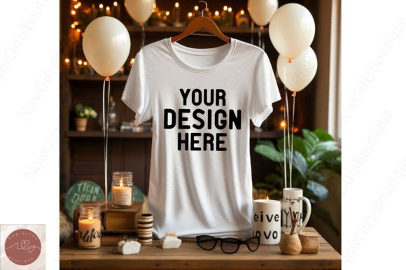 Happy New Year Men Mockup 47: Graphics for T-Shirts