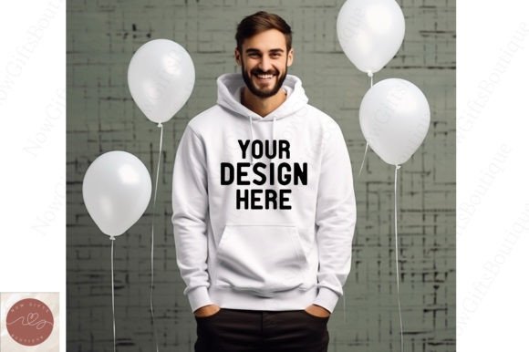 New Year Hoodie Mockup: Graphics for Sweatshirts