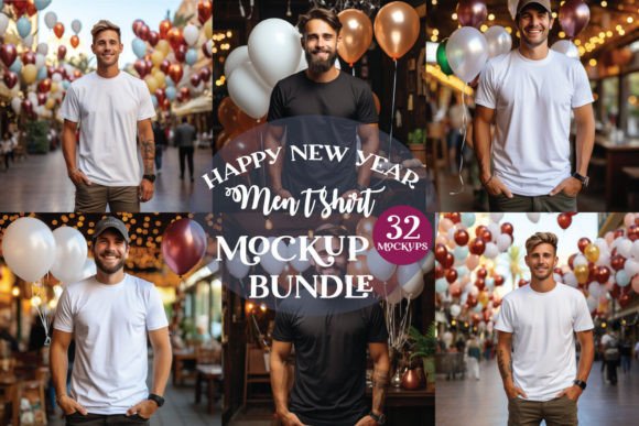 New Year T-Shirt Graphics for Sellers