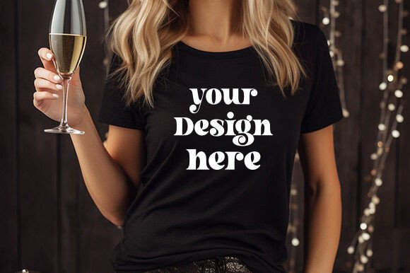 Reviewing the Free Bella Canvas 3001 Mockup Black