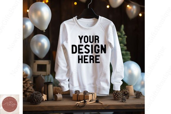 Reviewing the Happy New Year Sweater Gildan Mockup 14